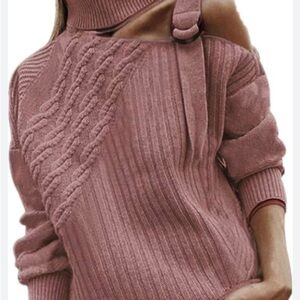 BELLDINI/ NWT/ spring / winter/ fall / chunky turtleneck sexy sweater / XL